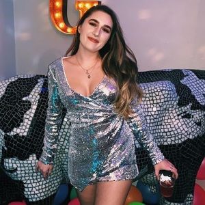 Sequin jumpsuit/romper